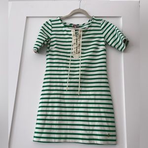 Juicy Couture, shot dress with gold details, great condition!